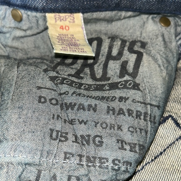 PRPS Barracuda Blue Jeans Size 40 - Picture 3 of 10